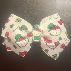 Sanrio Hello Kitty St. Patrick's Day Hair Bow
